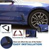 Front Fender Side Air Flow Fender Vent Cover Trim Compatible with BMW 3 Series G20 2020 2021,Side Wing Air Vent Hood Intake Fender Cover Trim