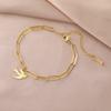 Cazador Swallow Bird Charm Bracelets for Women Stainless Steel Beads Box Chain Hand Bracelet Jewelry Gift 2026 Wholesale