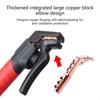 Electric Welding Clamp Heavy Duty Welding Electrode Holder Copper Electrode Clamp Holding for 2.0-3.2mm Electrodes