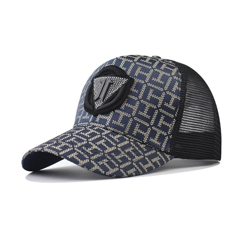 Personality Letter New Design Retro Mesh Baseball Cap for Men Women Autumn Summer Snapback Hat High Top Network Sun Hats Gorras