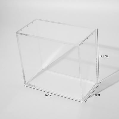 Home Decor Display Acrylic Display Box Transparent Card Holder Collectibles Storage Solution Doll Showcase Case For Collectibles
