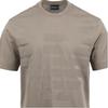 Emporio Armani Ss25 Eagle Pattern Printed Short Sleeve T-Shirt Men Tops Light-Brown EM000943-AF10762-F6085
