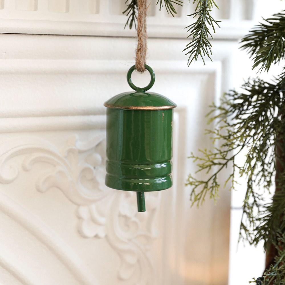 Exquisite Christmas Bell Pendant Creative Metal Hanging Bells Christams Cow Bells Home Door Decor