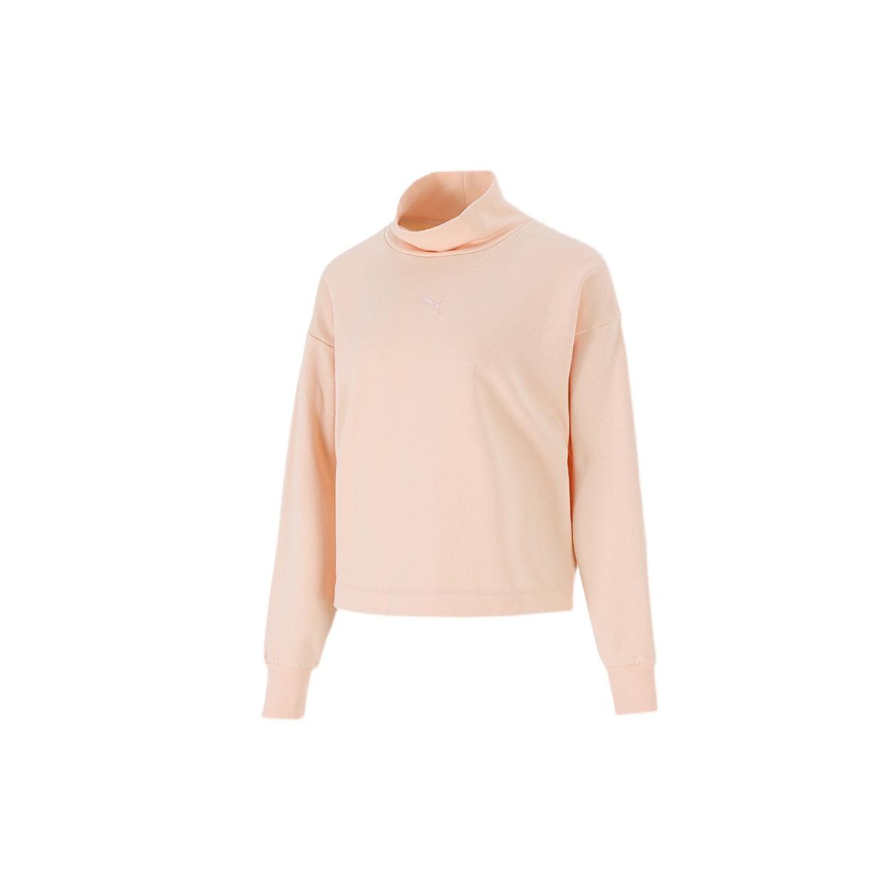 (WMNS) PUMA Her Retro Embroidered Loose High Collar Hoodie Small Women s 847686-27 S