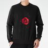 adidas Print Fleece-Lined Warm Pullover Sport Hoodie Men Tops Black GP4574