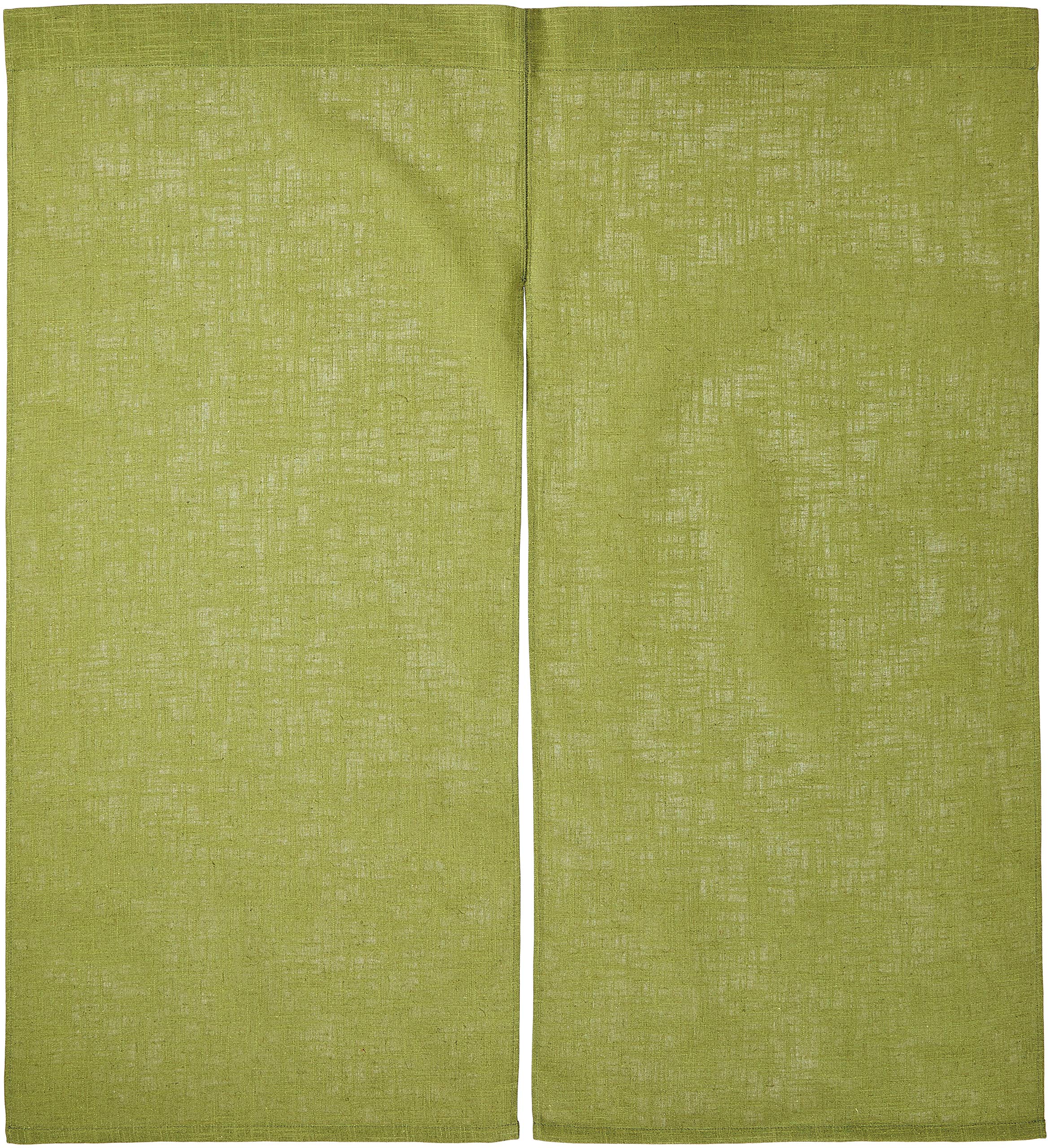 

Noren Plain Green Cotton Linen Made in Japan YHV0304 Sanmärchen 001-04 зелений