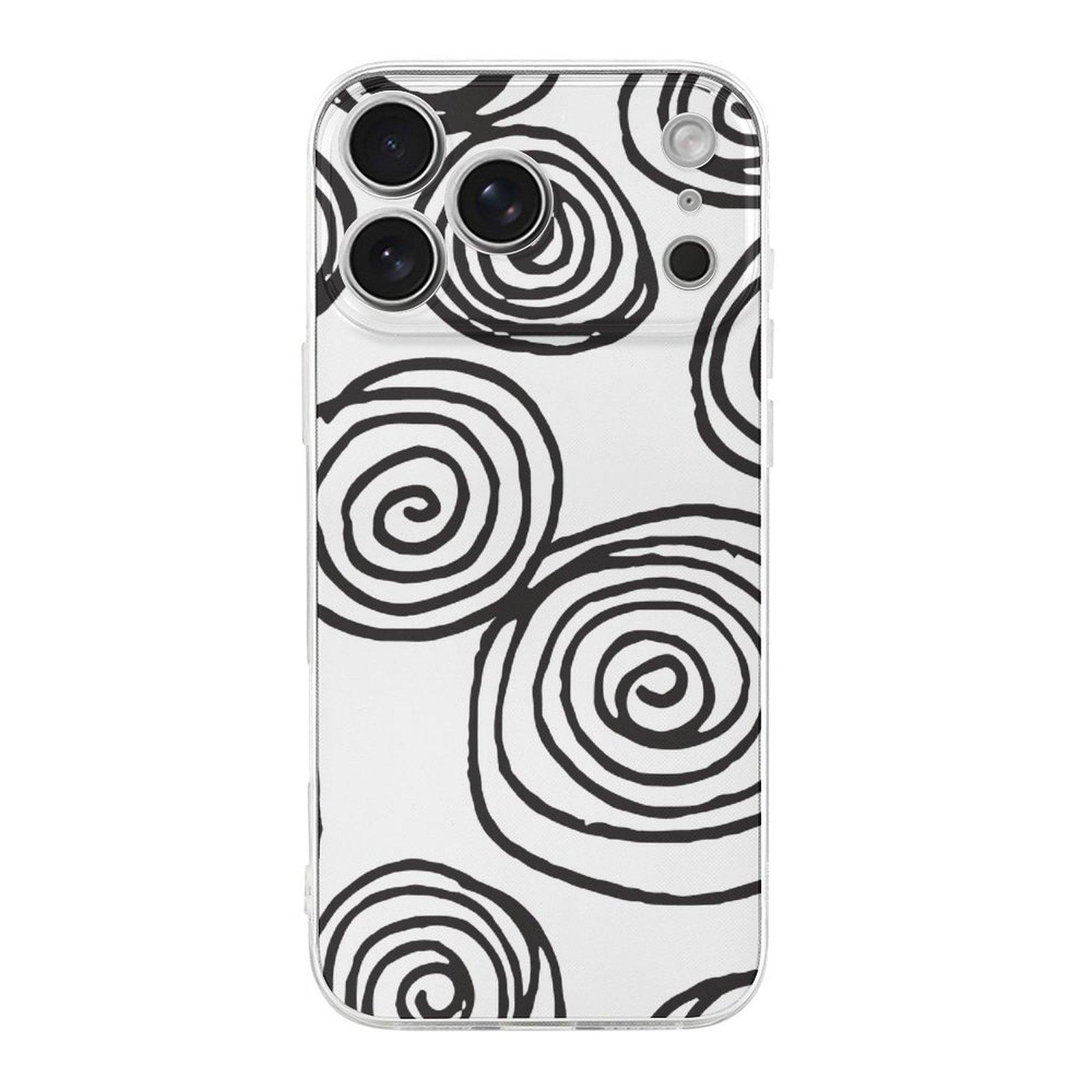 

1 Pack For iPhone 17 Series TPU Phone Case Slim Anti-Slip Full-Edge Design, Daily Protection IPHONE-17ProMax белый