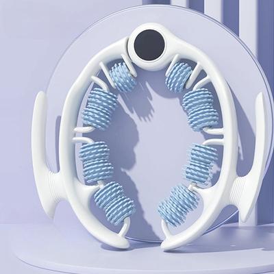 Leg Roller Massager 14 Wheel Deep Tissue Muscle Relax Fat Control Anti Cellulite Slimming Massager For Yoga Fitness Home Gym