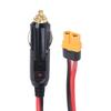 Car Lighter Plug to 60 Female Charging Cable, 12V 24V 14AWG Wire for Vehicle FPV Drones Battery Power Transfer