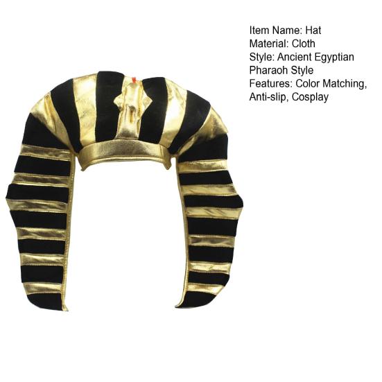 Velikonoční čepice Legrační kontrast Barva Vytvořte atmosféru Hadí klobouk Pokrývka hlavy Velikonoční oblékání Role Hrát Pruhovanou párty Egyptský klobouk pro vystoupení