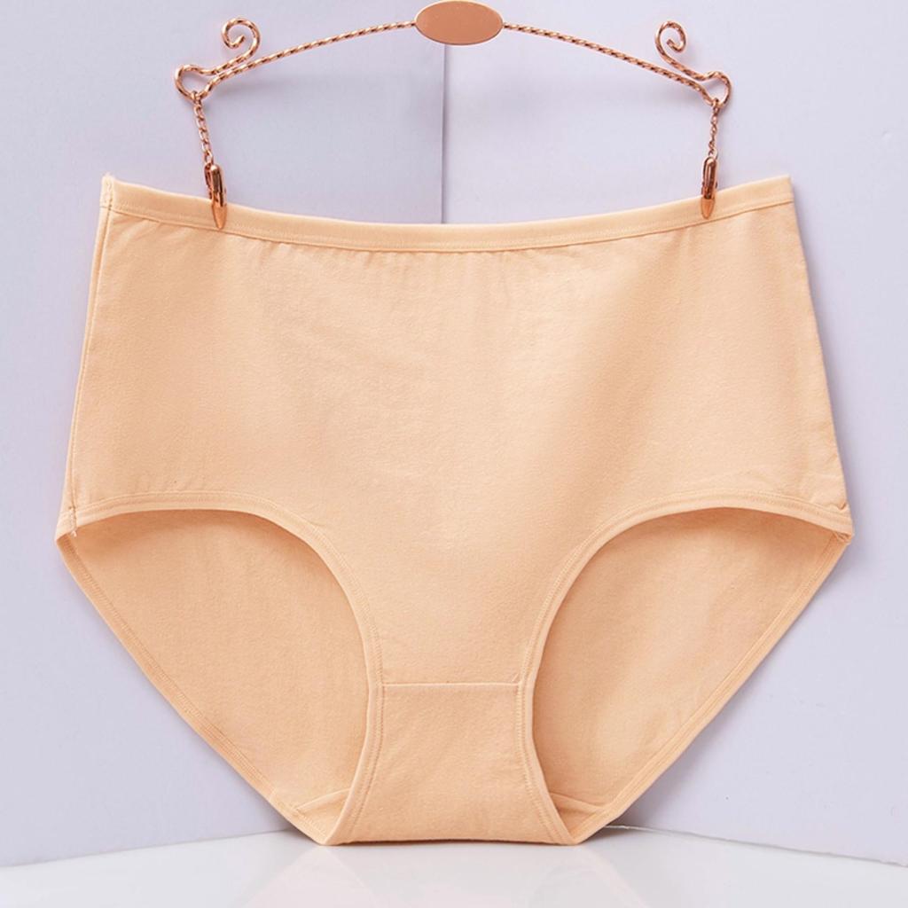 Plus Size Women's Pure Cotton Briefs - XL To XXL Postpartum Underwear