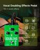 FLAMMA FV02 Vocal Effects Processor with Reverb and Chorus Effects, Multiple Vocal Modes, and 48V Phantom Power