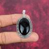 Black Tourmaline Pendant Gemstone Jewelry, 925 Solid Sterling Silver Pendant, Handmade Amazing Pendant Jewelry