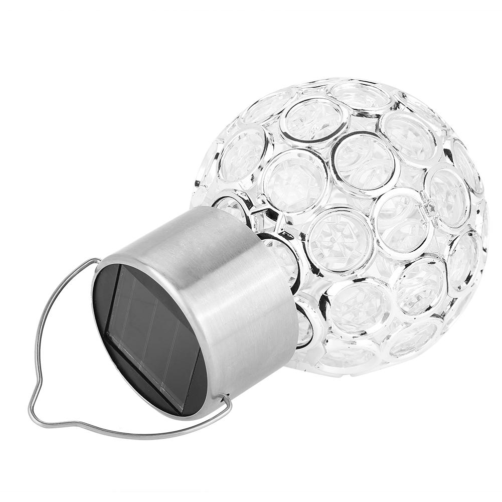 Solar Ball Garden Hang Outdoor Landscape Color Change LED Lamp Walkway Light Colorful