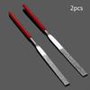 Hand Tool Needle File File 0.12*5.51" Red Metal Stone Grinding Flat New