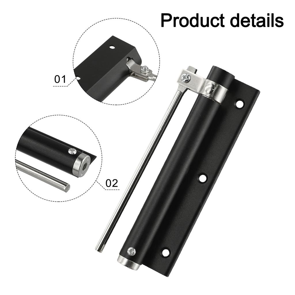 Hydraulic Buffer Automatic Door Closer Adjustable Force Door Closer Adjustable Closure Force For Interior Doors