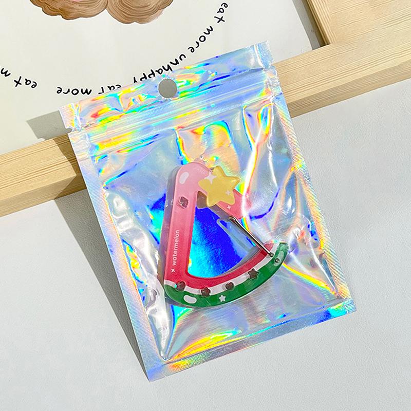 

Acrylic Hollow Fruit Shape Trinkets Keychain Bag Charm Accessory Carabiner Backpack Pendant Handbook Decoration Gifts Keyring