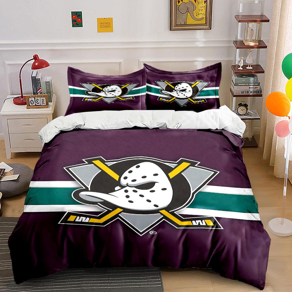 Hockey Mask Logo Bedding Set Bedding Duvet Cover Set Duvet Cover Pillowcases (1 * Duvet Cover 2 * Pillowcases, without duvet insert)