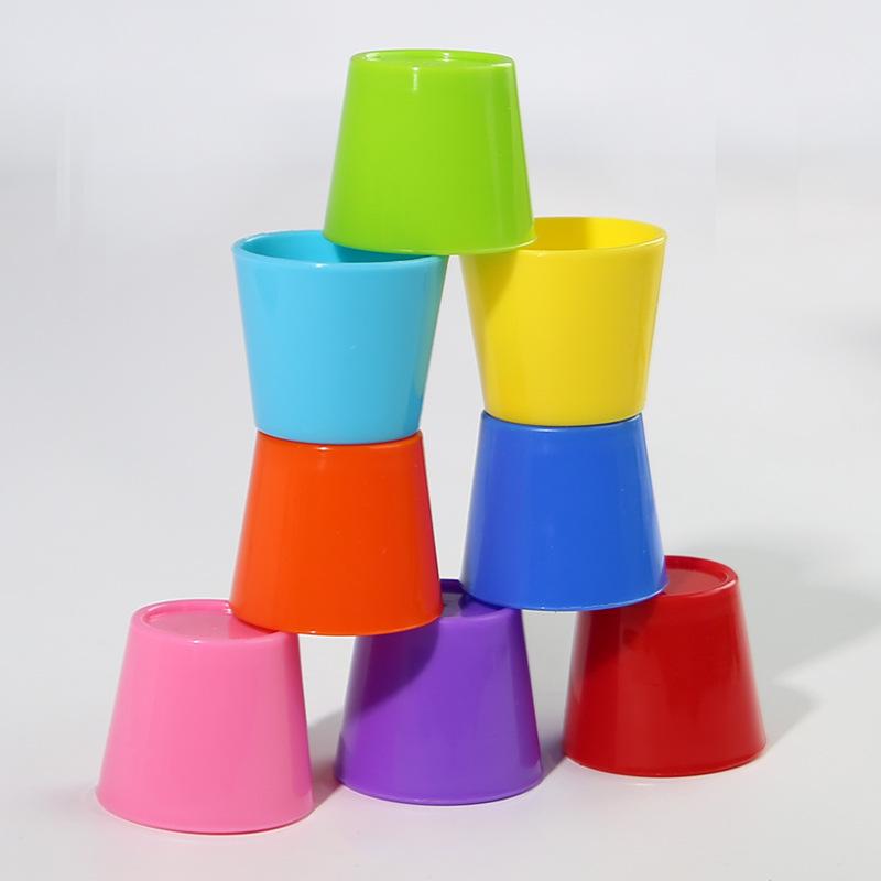 Wooden Multifunctional Kids' Toy: Color Sorting & Feeding Game