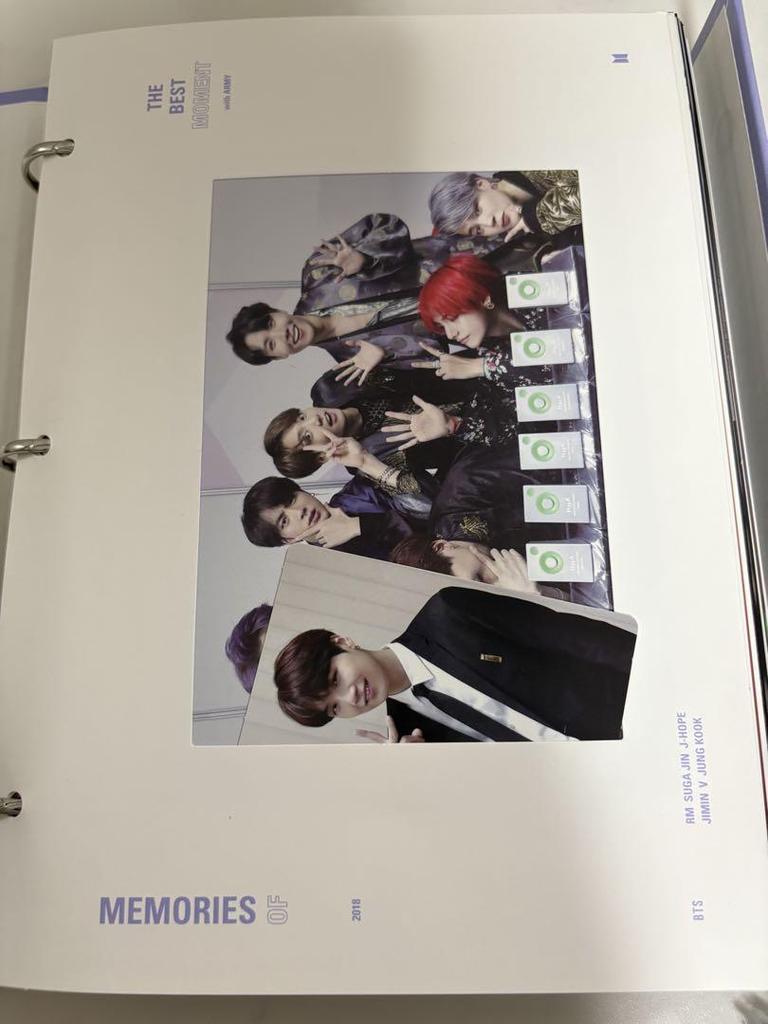 [USED] BTS Memories of 2018 DVD Photobook
