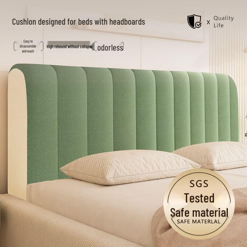 Luxurious Quilted Headboard Cover - 3D Soft Wrap, Full Coverage Dust Protection
