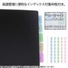 Kokoro-gakuya Music File, A3 Vertical, Not A4 Compatible, Band File, Large, Writable, Music Score Holder, 30 Pages, Holds A3 Sheet Music Without Foldi