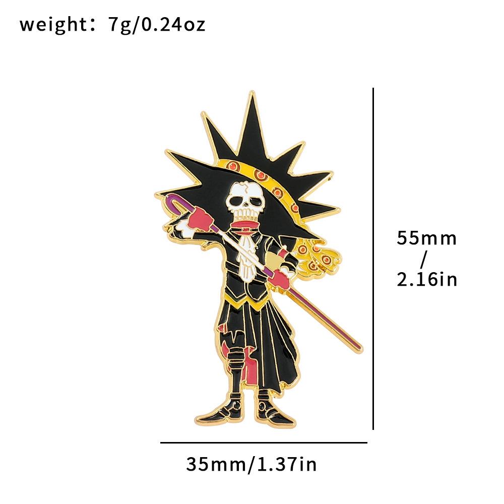191 Spot ONE PIECE Brooch Riman Metal Badge Luffy Pirates One Piece Pin Accessories