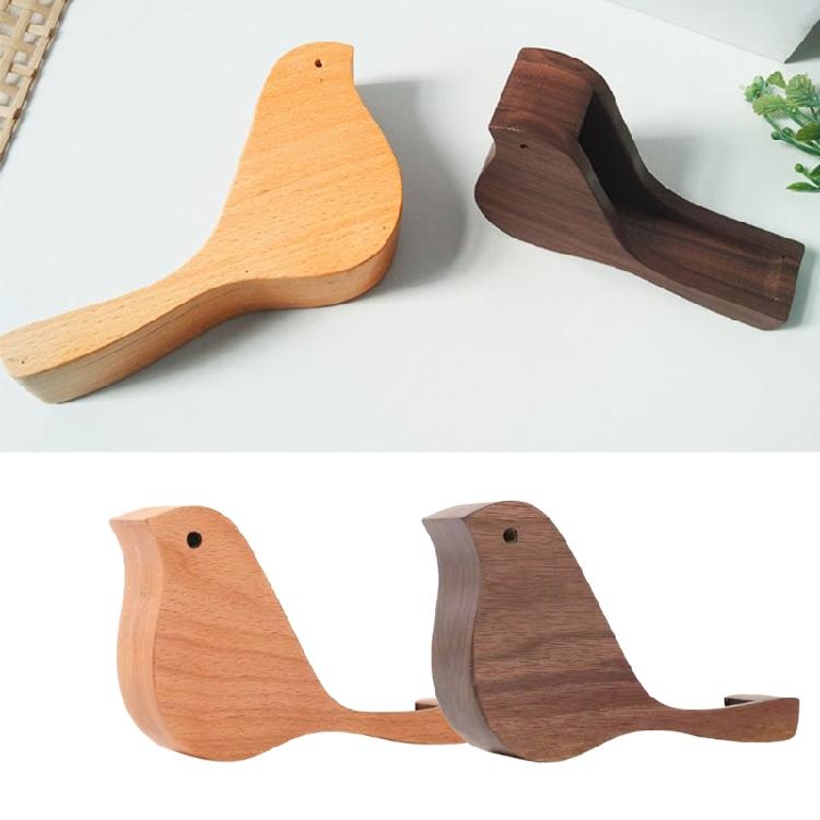 Wood Card Stand Bird Shape Card Stand Display Stand Business Card Storage Box for Office Desktop Card Organizers Case
