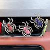 Sparkling Spider Car Perfume Clip Metal Material Various Colors Air Vent Mount Decorative Fragrance