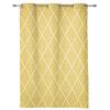 Modern Yellow Moroccan Geometry Curtains Bedroom Living Room Drapes Kitchen Children Window Curtain Home Decor Polyester Ideal For Sitting