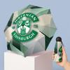 Hibernian FC Mini 5 Fold Pocket Umbrella Compact Lightweight Anti UV Rain Sun Protection Umbrella Portable Travel Umbrella