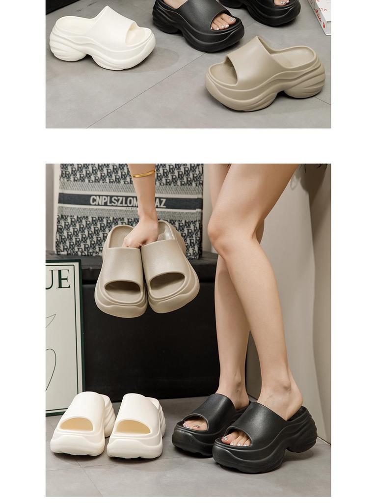 8.0 Thick-Soled Height-Boosting Women's Sandals for Summer, Indoors, Beach, Outdoor Wear