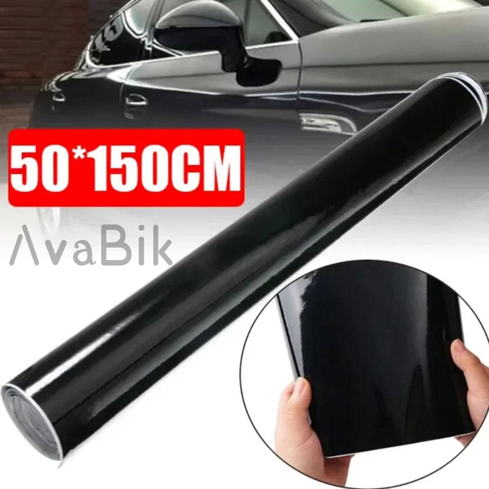 Glossy Black  30cm/60x152cm Ultra PET Piano Black Vinyl Wrap Film Self Adhesive Car Body Wrap Motorcycle Stickers Bubble Free