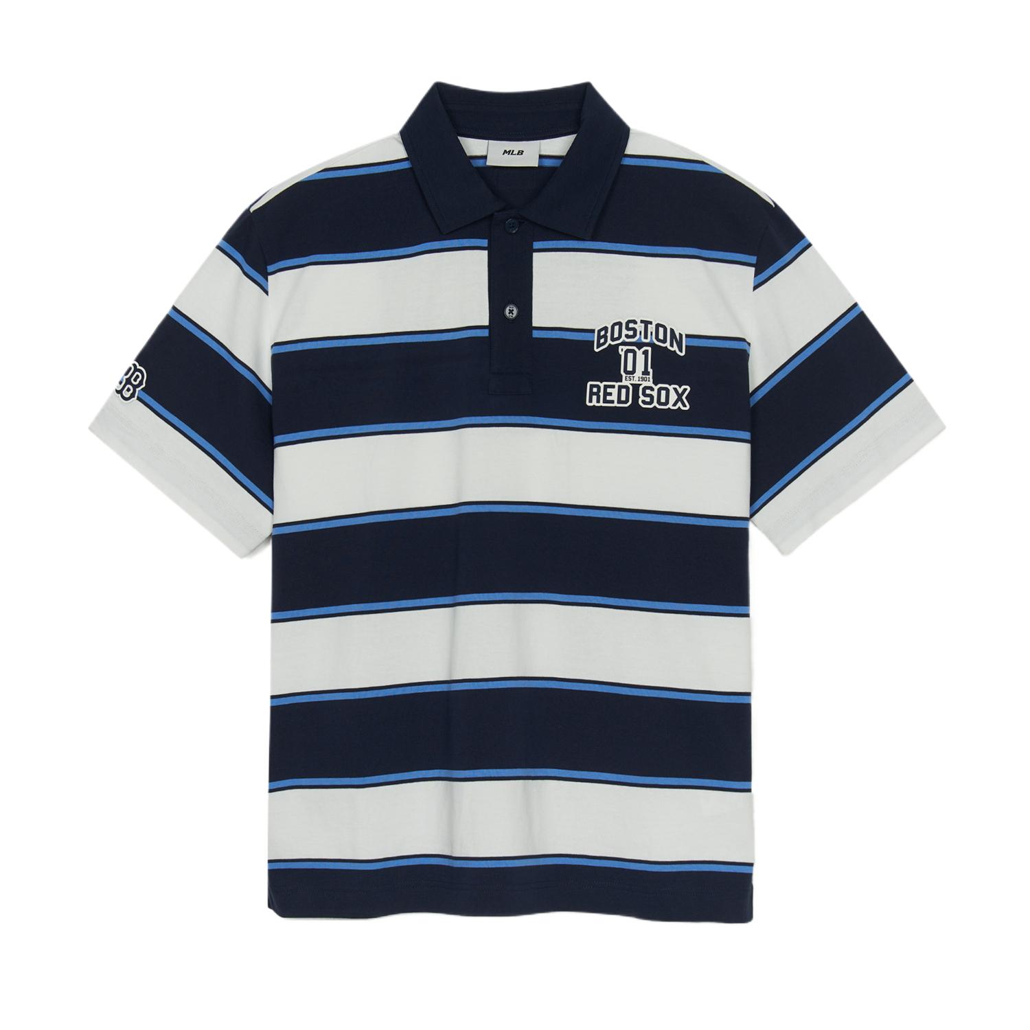 

New MLB Boston Red Sox Regular T Shirt Women s Marine Blue 3APQV0253-43NYS M