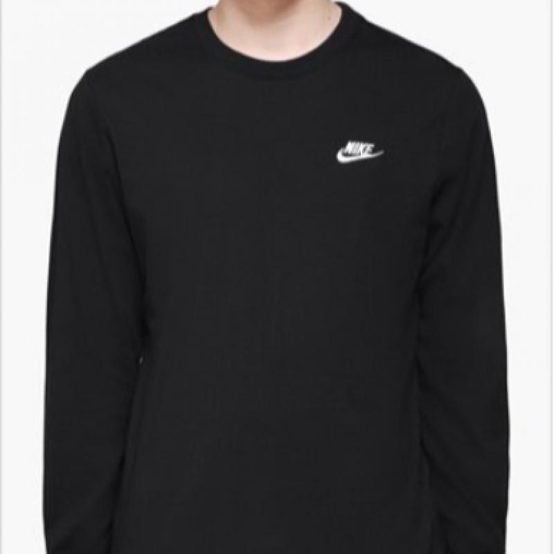 Nike Men S nSw Club Long Sleeve Tee Ar5193 010