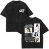 Washed Vintage WashedLana Del Rey  Tour Tshirt Men Women Hip Hop Fashion Pop Music Tshirts Unisex Casual Cotton T Shirts