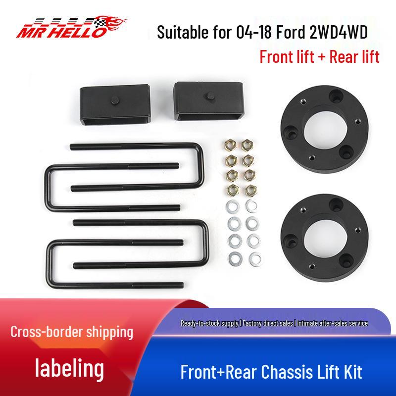 Front and Rear Chassis Lift Kit for 2004-2018 Ford Raptor F150 2WD/4WD