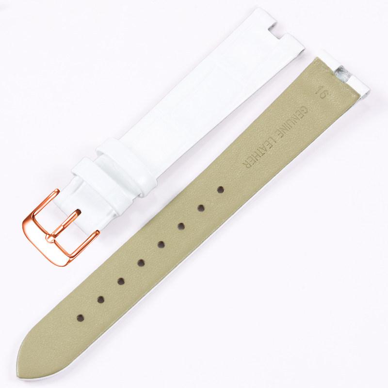 Concave shape watch strap genuine leather For original Breguet REINE DE NAPLES 8918 8967 8928 8908 8958 cowhide watchband women