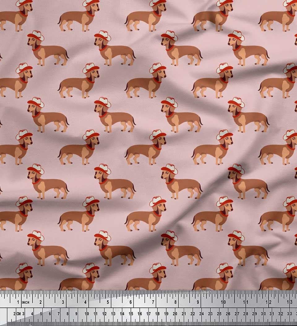 

Капелюх із японської креп-атласної тканини Soimoi та тканина для декору собак для такс, метр, 42 дюйми 42 Inch Wide - Poly Crepe помаранчевий