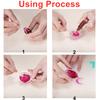 10ml Epoxy Resin Diffusion Pigment Resin Pigment Alcohol Ink Liquid Colorant Dye Diffusion Ink for Epoxy Dyeing Jewelry Making