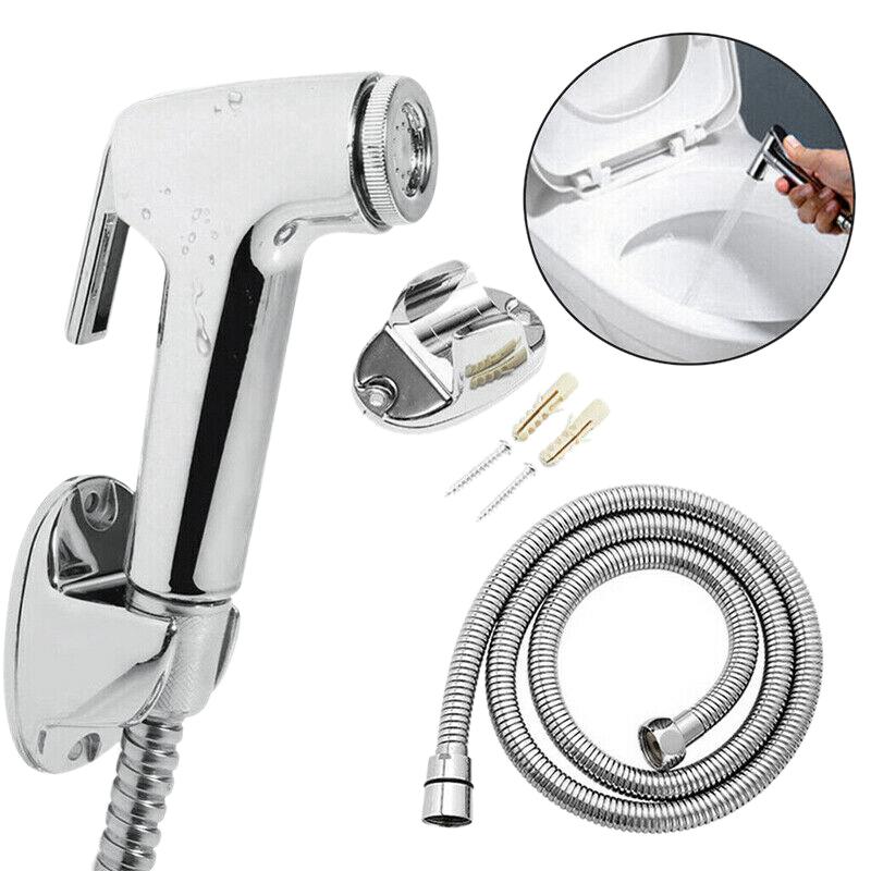 Toilette Badezimmer Handbrause Handheld Sprayer Dusche Bidet Spray Schlauchhalter