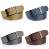 Unisex Belt Versatile And Slimming With Metal Buckle Belt Paired With Jeans