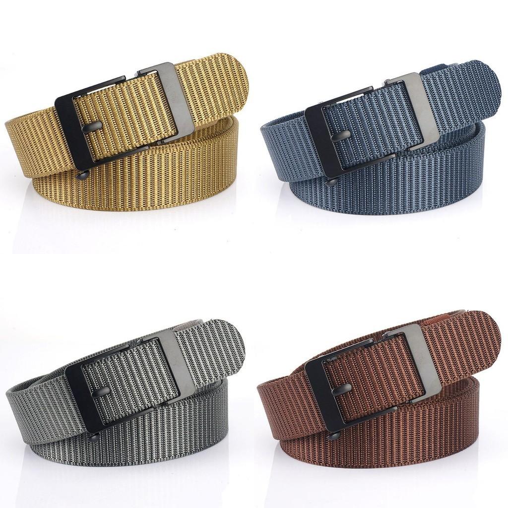 Unisex Belt Versatile And Slimming With Metal Buckle Belt Paired With Jeans