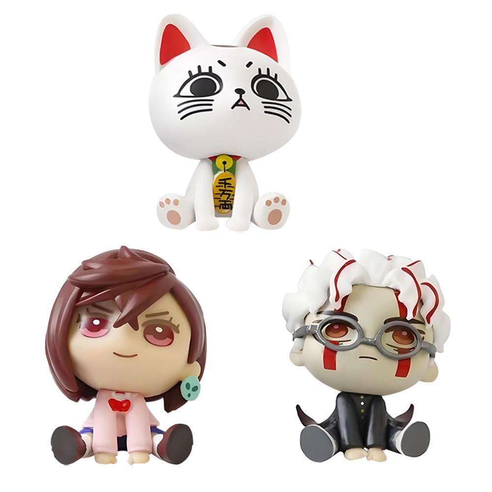 Anime Highway Granny Ayase Momo Okarun Figure cute Q-version Ayase Momo Action figure Model Statue Car Home Decora Doll Toy Gift