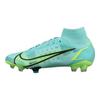Nike Mercurial Superfly 8 Elite FG Dynamic Turquoise Lime Glow Buty Unisex Niebieskie CV0958-403