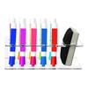 10 Slots Marker Pen Organizer Acrylic Wall Rack Stationery Hanger for Office and Classroom Teacher Whiteboard Supplies