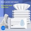Rengjøringsservietter for engangs dunjakker - Bærbare, avfettende og vaskefrie