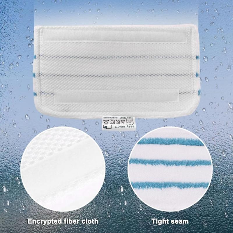 Çok Fonksiyonlu Temizlik Mop Paspasları Buharlı Mop Paspası Mikrofiber Doku Mop Ekleri Çeşitli Zeminler ve Kullanıcılar İçin Uygundur