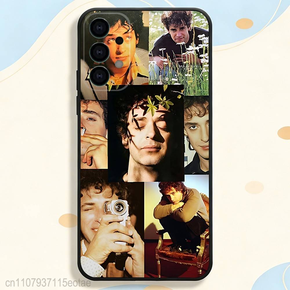 Singer Gustavo C-Cerati S-Soda-S Phone Case For Samsung S25,S26,S24,S21,S22,S23,S30,Ultra,S20,Plus,Fe,Lite,5G Black Cover