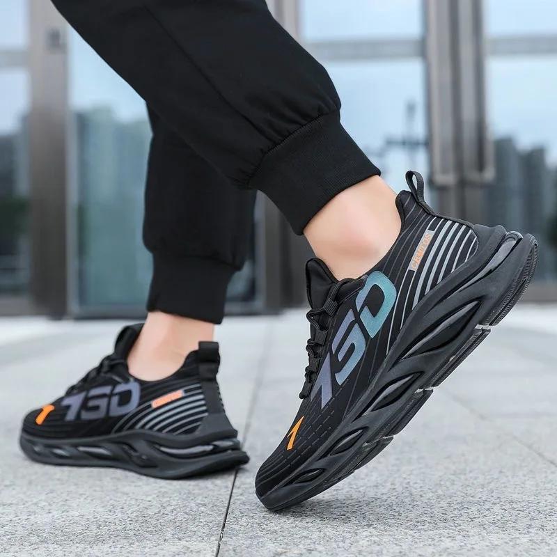 Autumn men's trendy running shoe Fashion versatile sneakers Casual non slip lightweight shoes New comfortable male footwear 2024